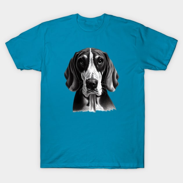 American English Coonhound Dog T-Shirt by KayBee Gift Shop